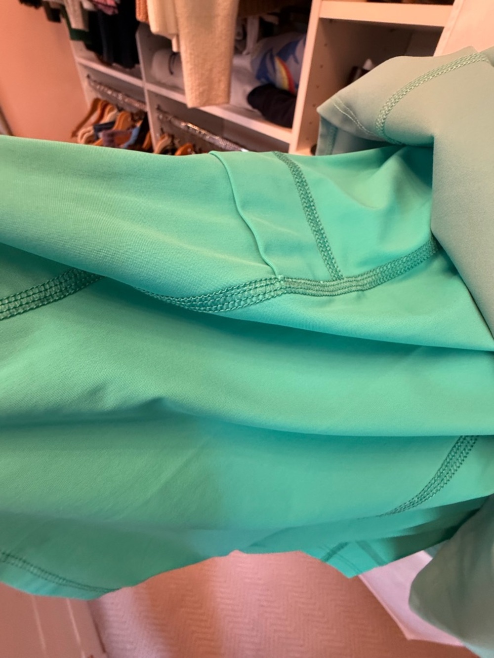 Outdoor Voices Mint Green Tennis Racerback Dress- size medium - Picture 6 of 7